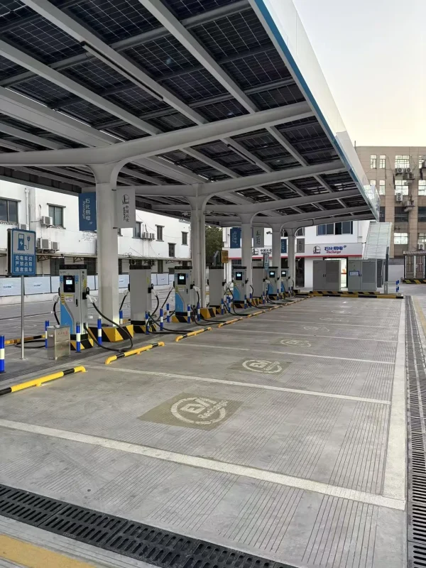 Gas Station EV Charging